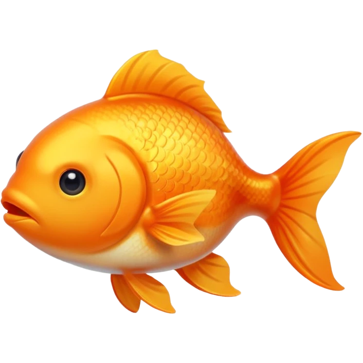 gold Fish more cute emoji