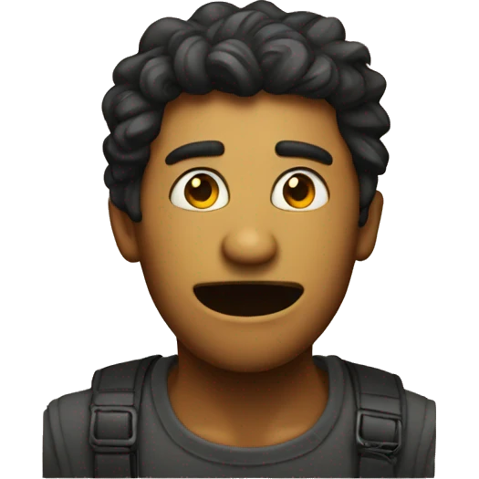 funny emoji with LOL text emoji