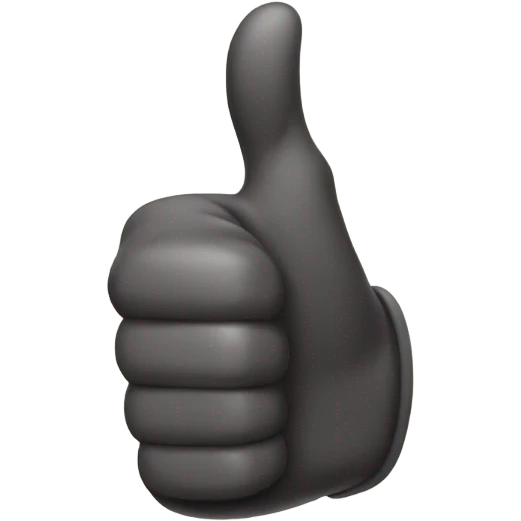 Thumbs up emoji