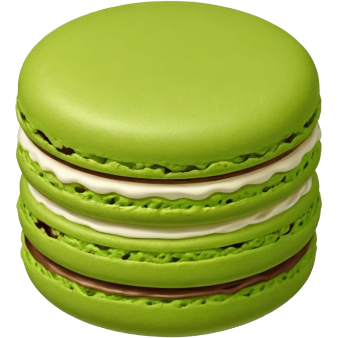 a Green Macaroon emoji
