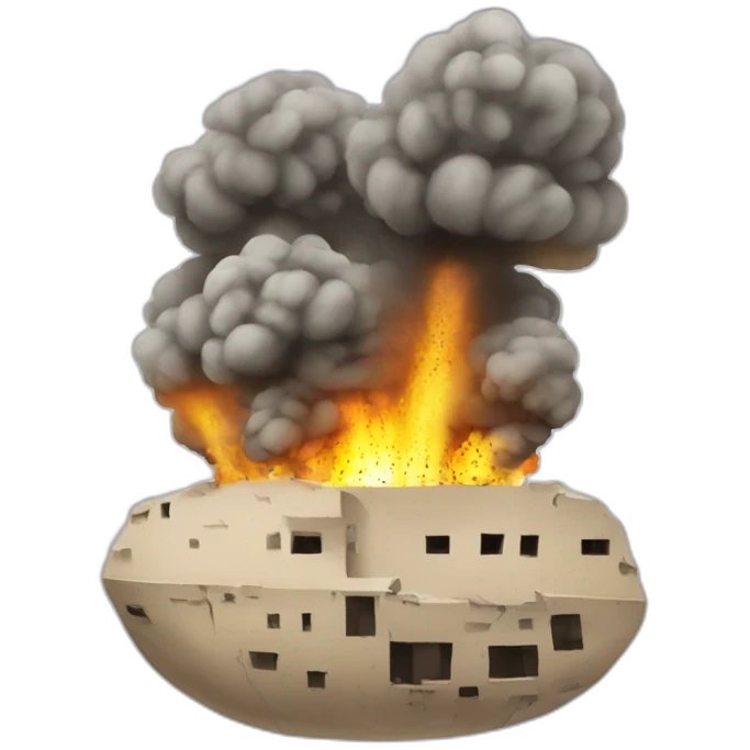 Israel bombing Palestine emoji