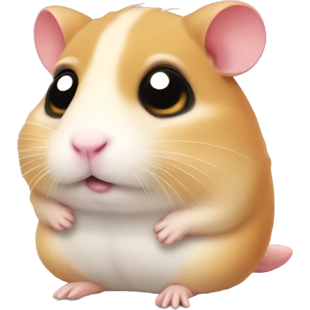 sad coquette hamster emoji