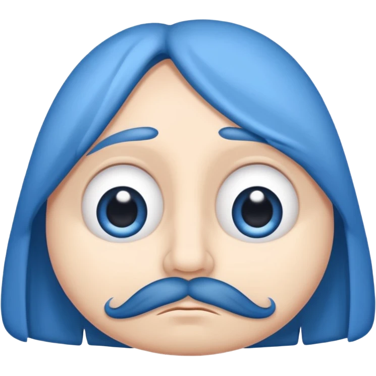 Sleepy eyes emoji