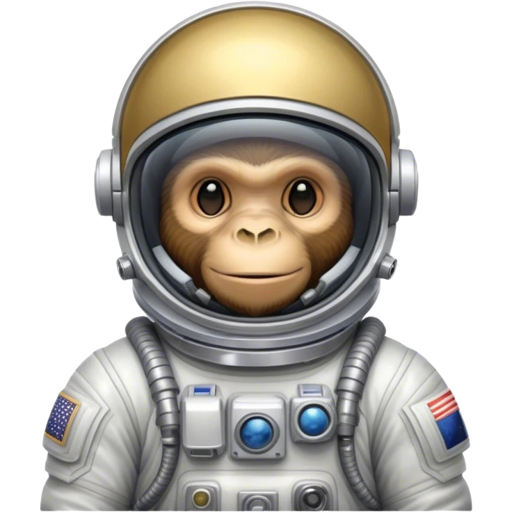 Ape astronaut  emoji