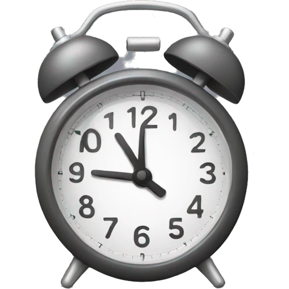Alarm clock emoji
