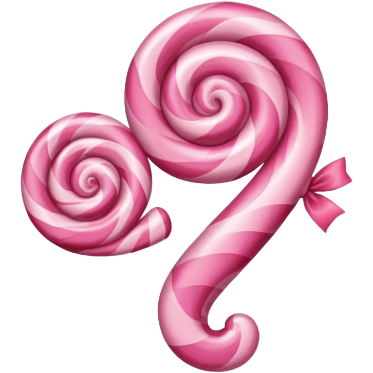 candy plimbob in pink and brown colors emoji