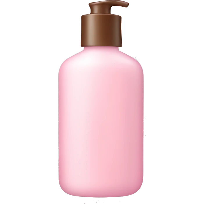 Light pink lotion bottle emoji