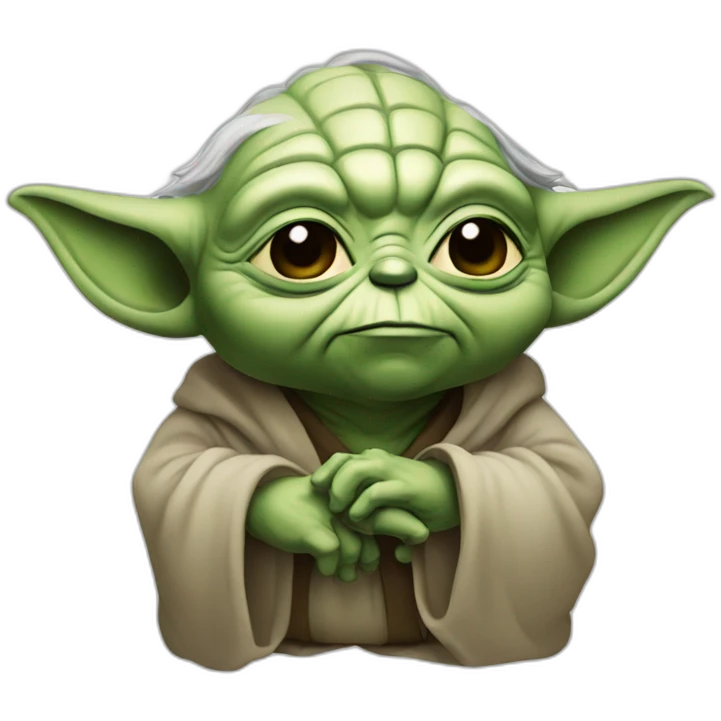 Yoda qui fume  emoji