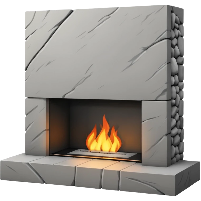 modern fireplace emoji