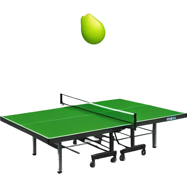 garden ping pong table emoji