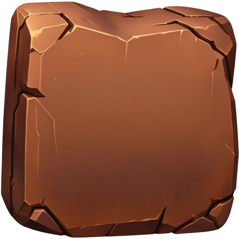 iron ore of a soft brown color  emoji