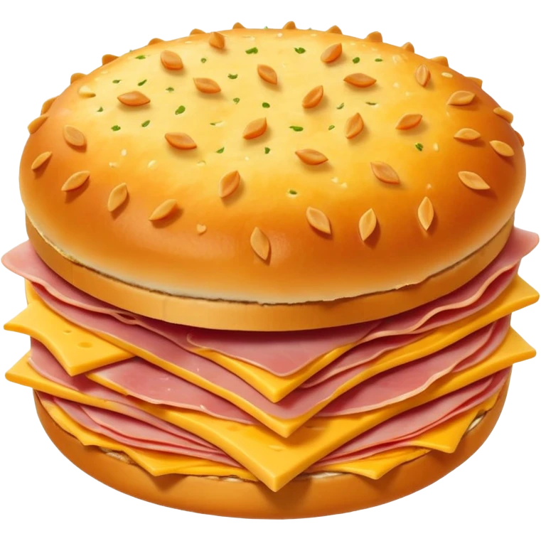 a round sandwich with crimped edges emoji