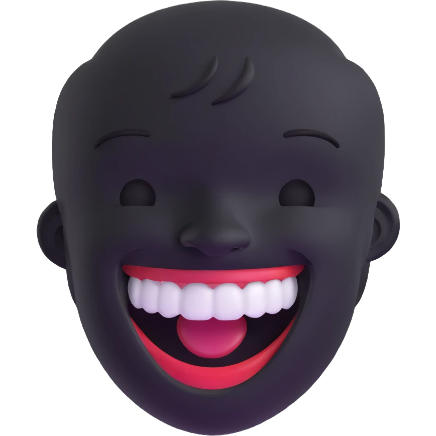 laughing face emoji