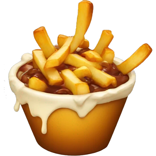 Poutine emoji
