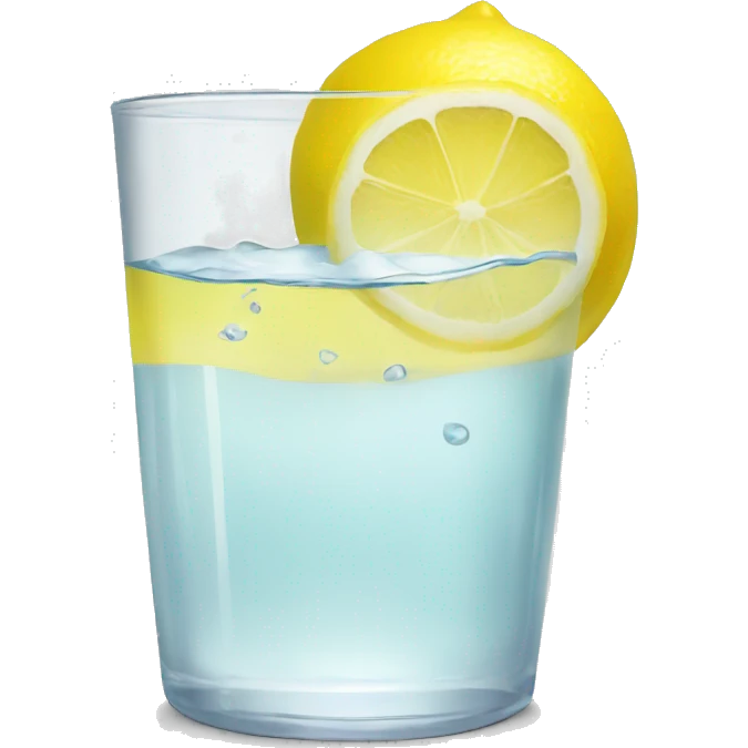 lemon water emoji