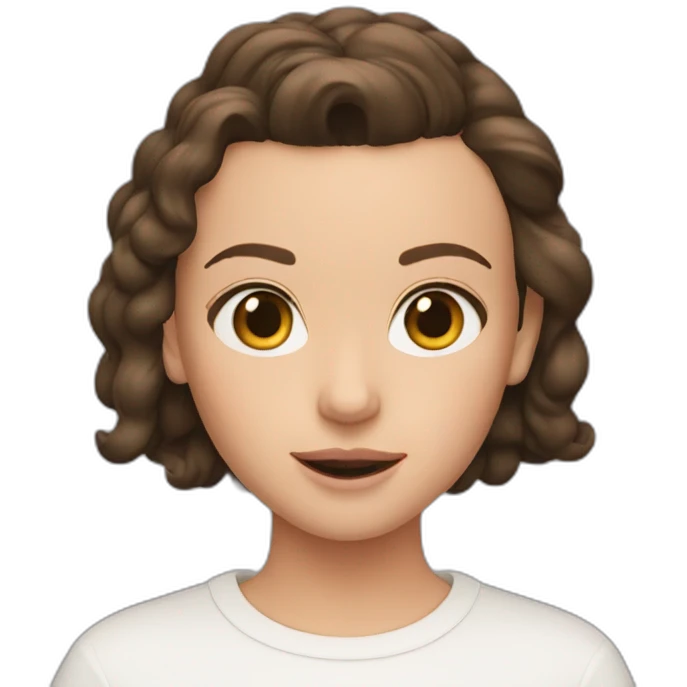 Millie bobby Brown emoji