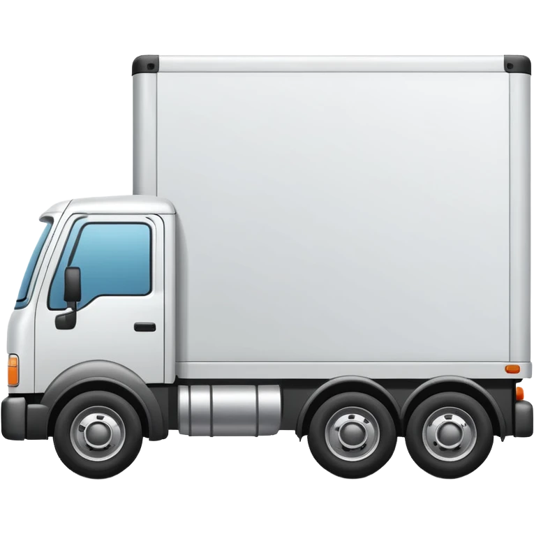 shipping box truck emoji