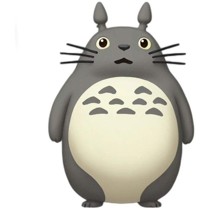 Totoro (iOS style) emoji