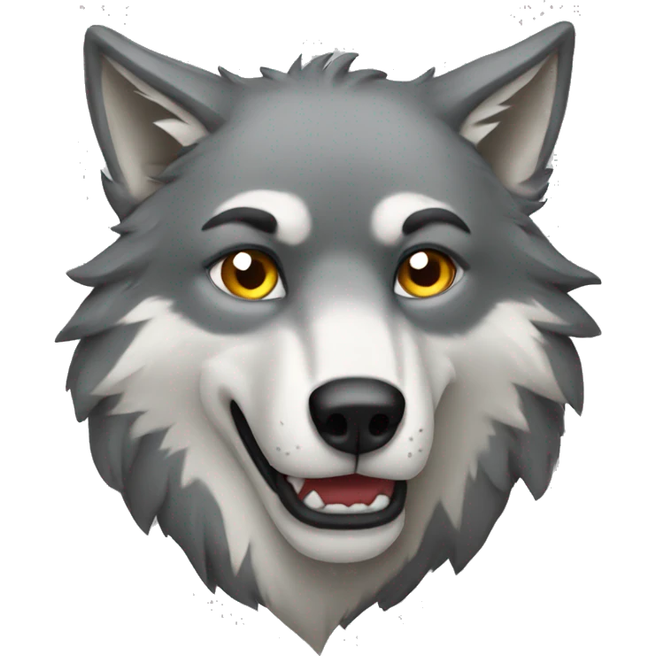 Wolf emoji