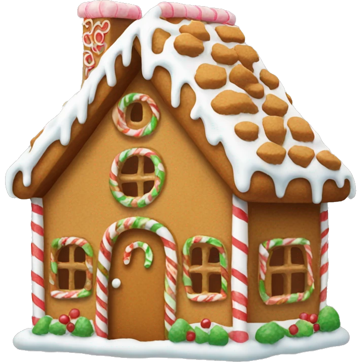 Gingerbread House emoji