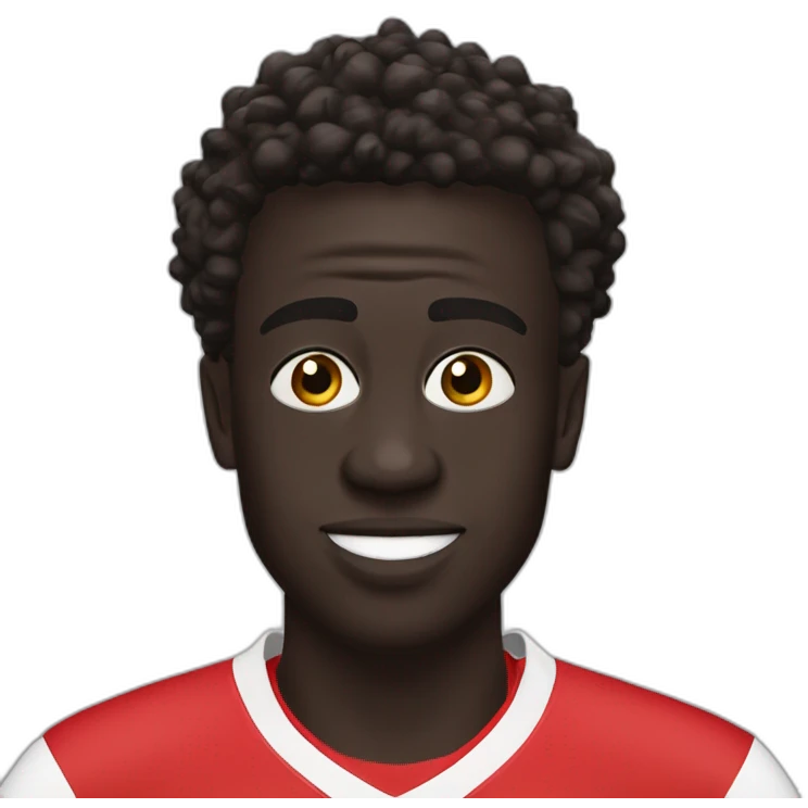 Bukayo saka tir le ballon emoji