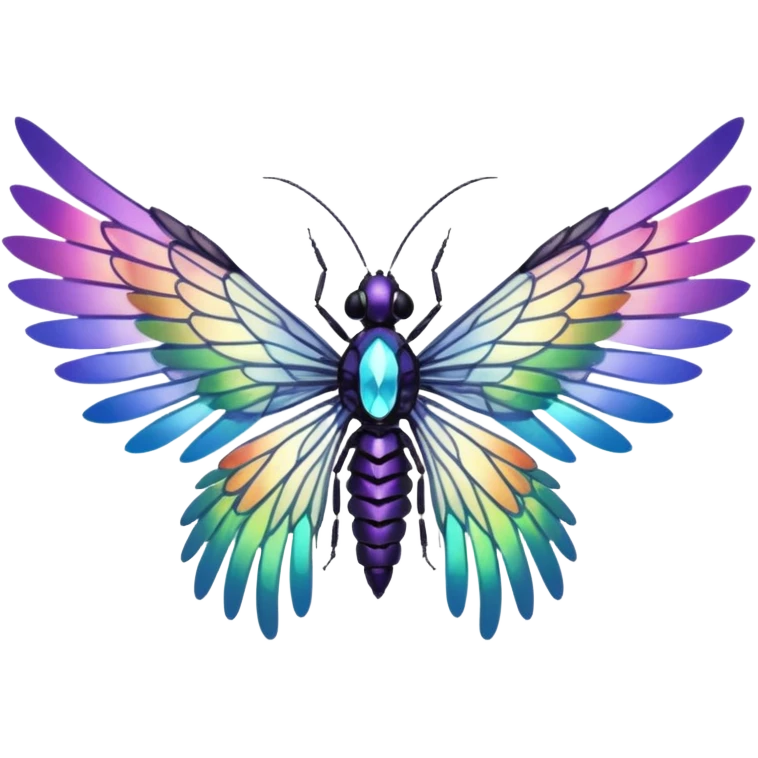 can you generate 6 unique wings designs? just the wings - no body, head, or feet necessary emoji