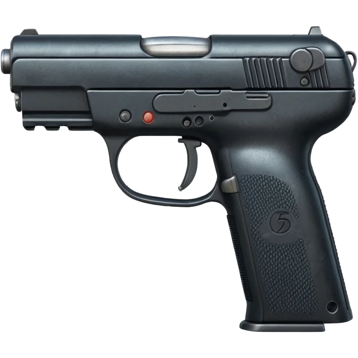 Five seven pistola emoji