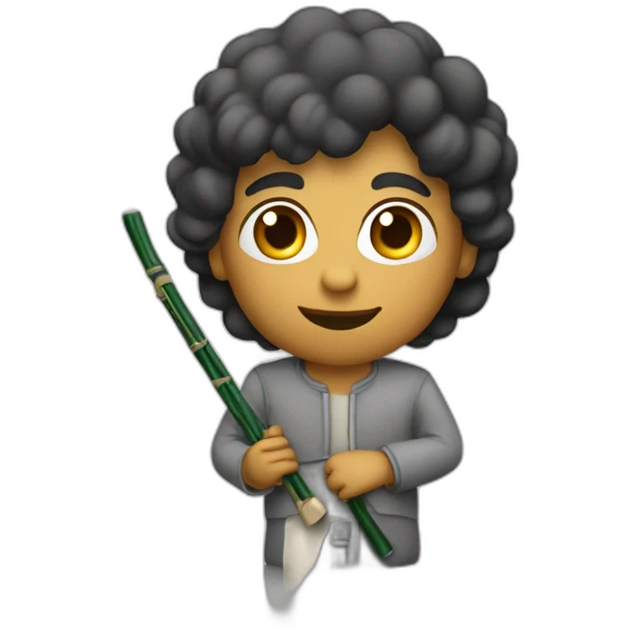 Flûte traversière  emoji