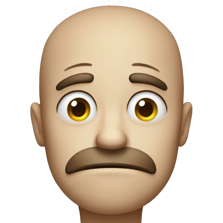 disgusted face emoji