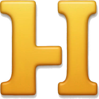 The letter L  emoji