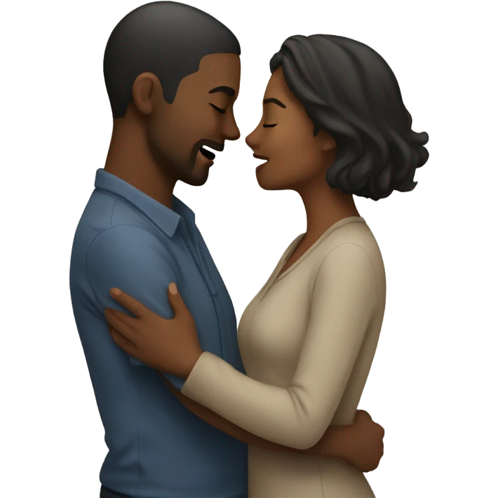 Couple kissing  emoji