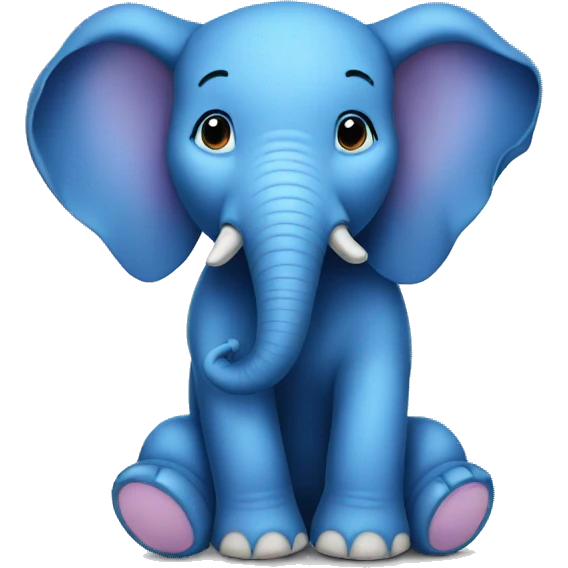 blue elephant emoji