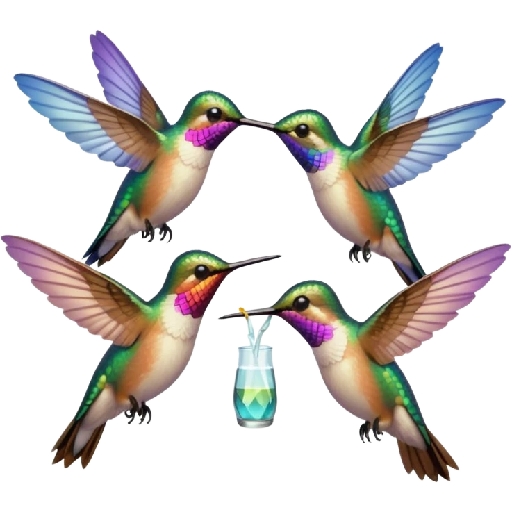 MORE HUMMINGBIRDS emoji