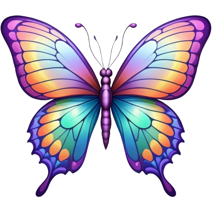 Iridescent Butterfly  emoji
