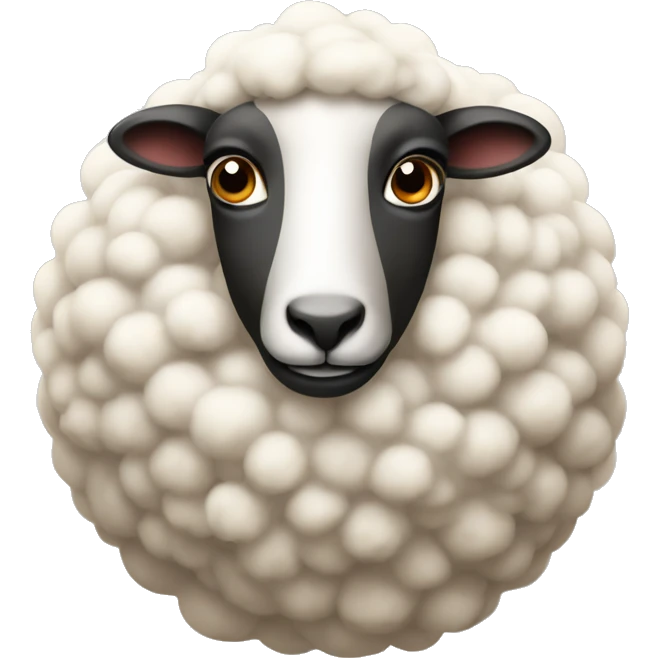 French people as sheep emoji