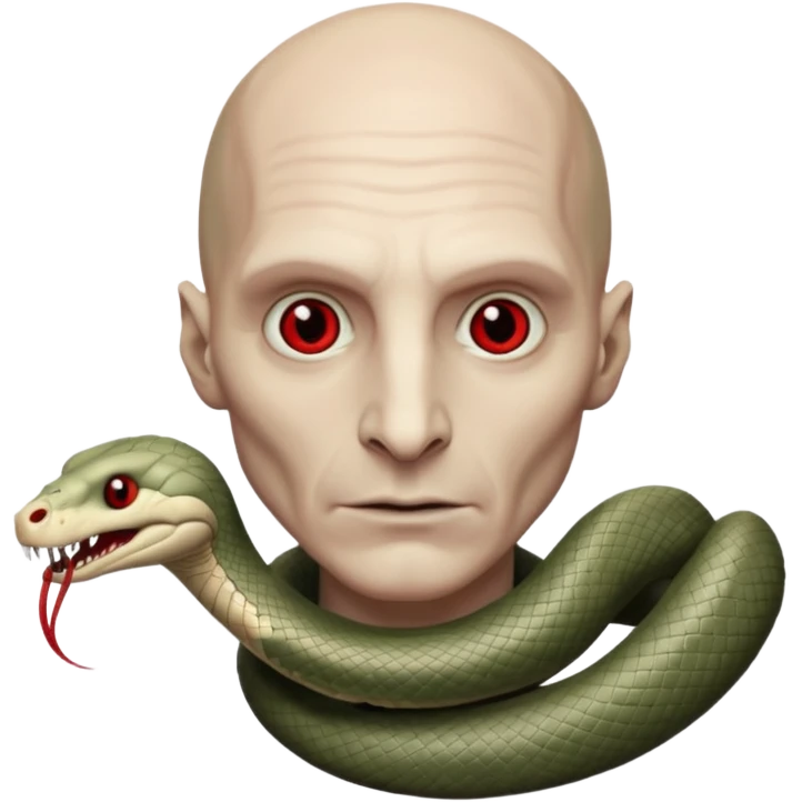 Voldemort half body emoji