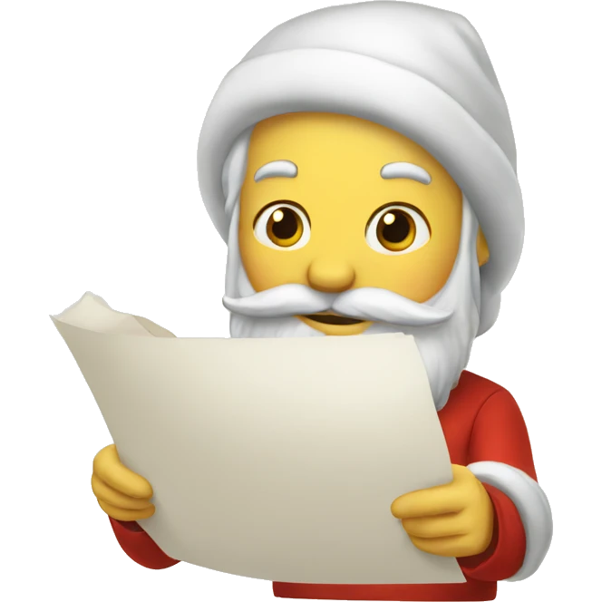 making a list emoji