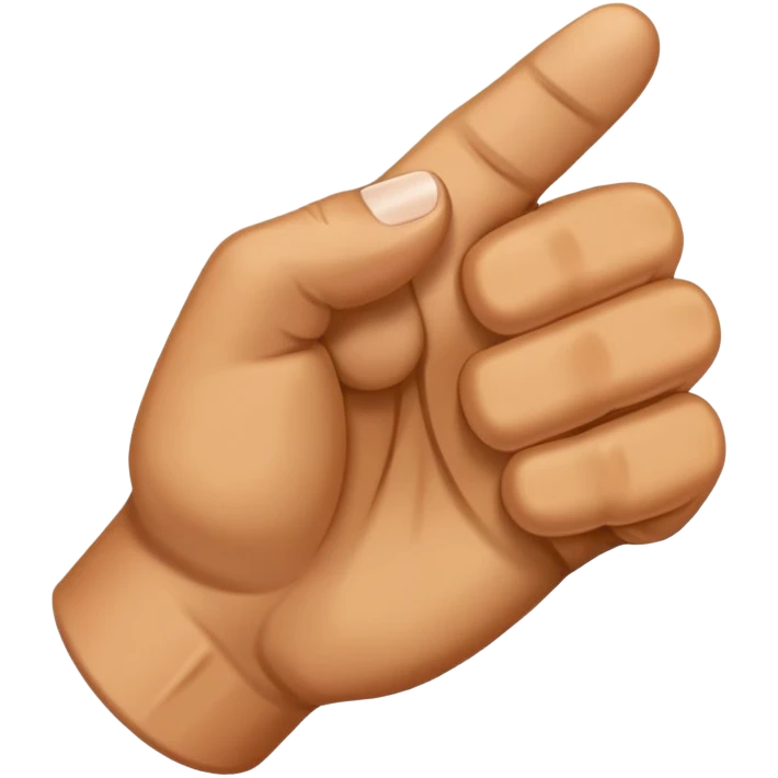fist closed hand emoji