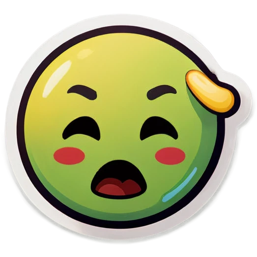 throwing up emoji  emoji