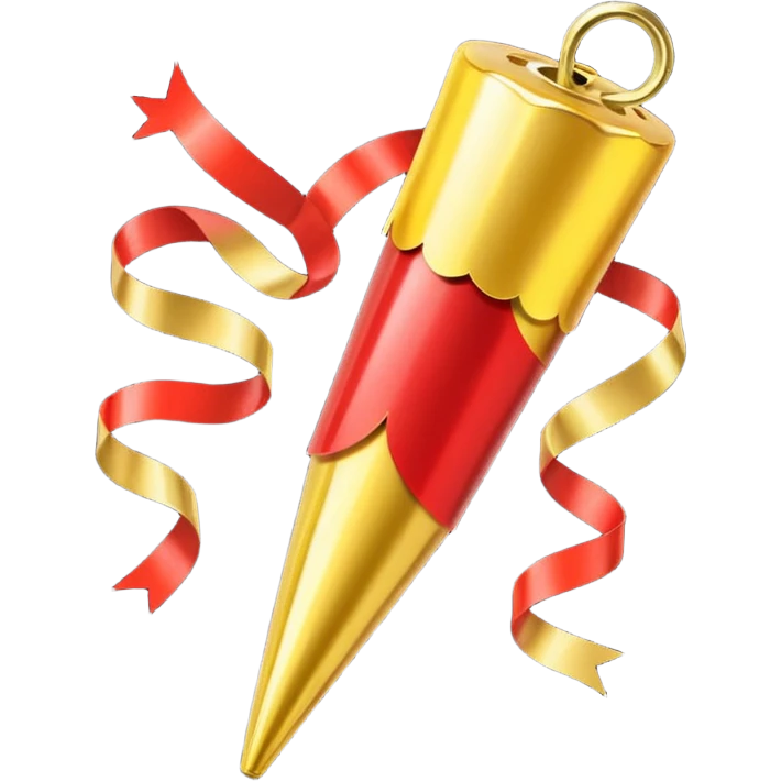 A party popper emoji emoji
