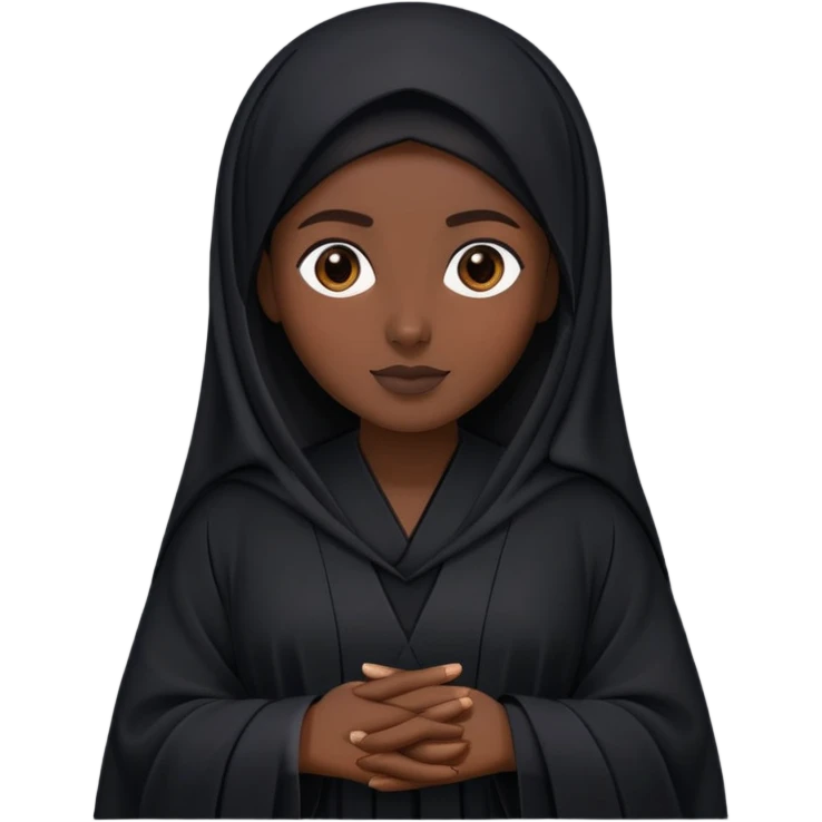 Slayy in abaya emoji