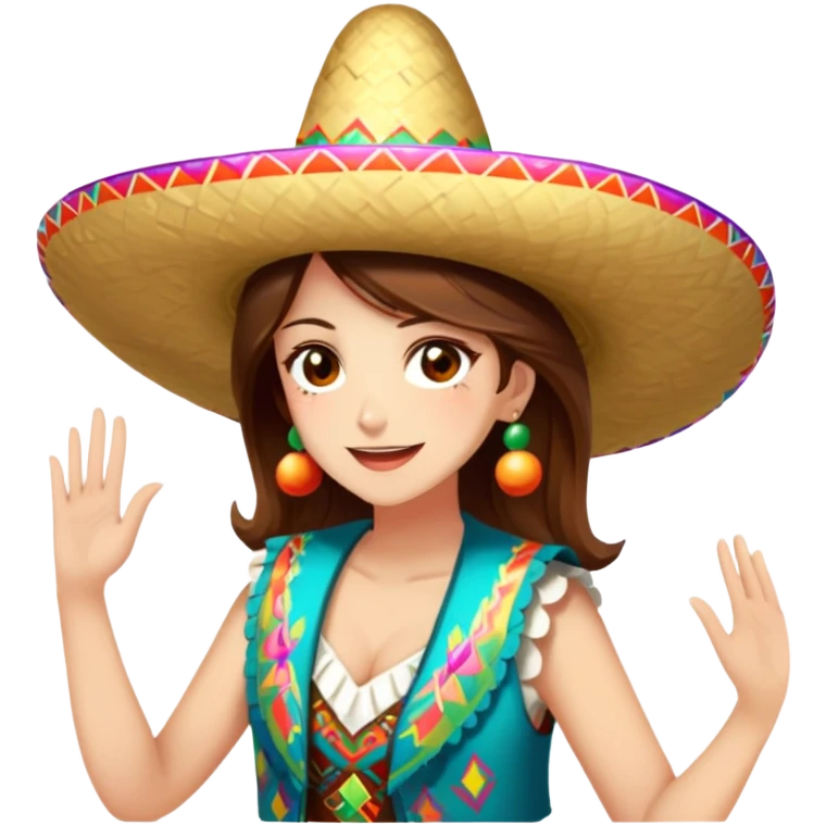 Fiestero with Sombrero emoji