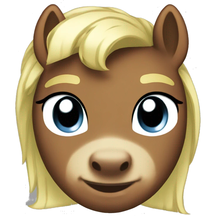 My little brony  emoji