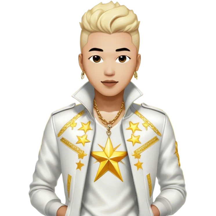 Cinematic Realistic portrait of Sơn Tùng M‑TP, shown as a dynamic pop star with a modern, stylish look and detailed contemporary clothing, illuminated by vibrant, energetic lighting that highlights his star power emoji