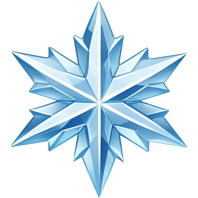 ice crystal emoji