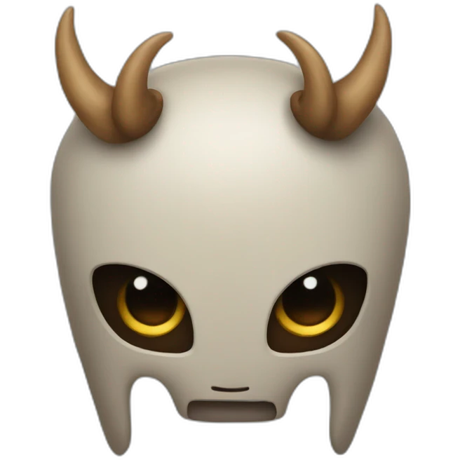 Knee with horns emoji