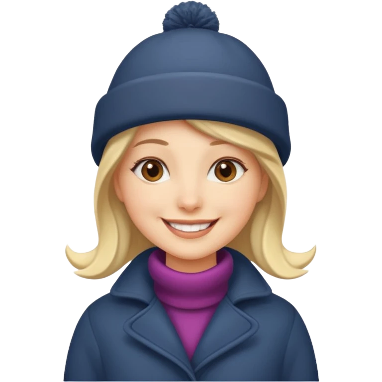 woman winter emoji