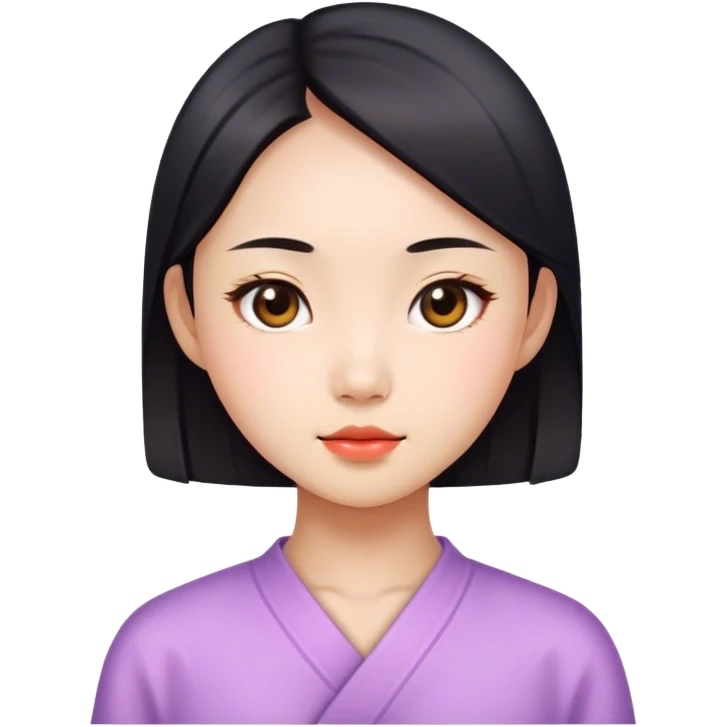 Niña china emoji