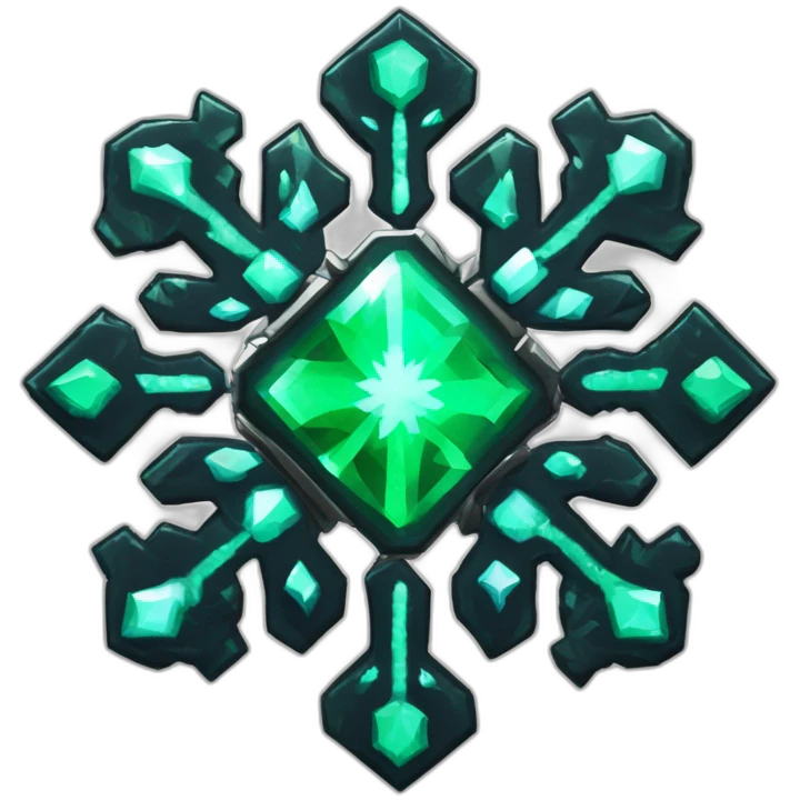 Pixel Battle Badge Winter Cold Snowflake Diamond Obsidian Emerald Flame Shiny Glow Reward Legendary Unique Epic Mystery emoji