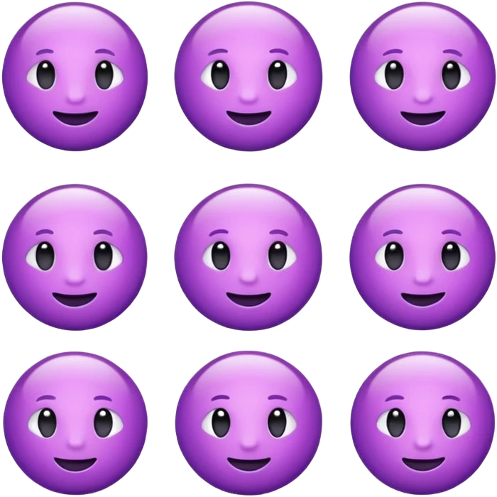 Smm purple emoji